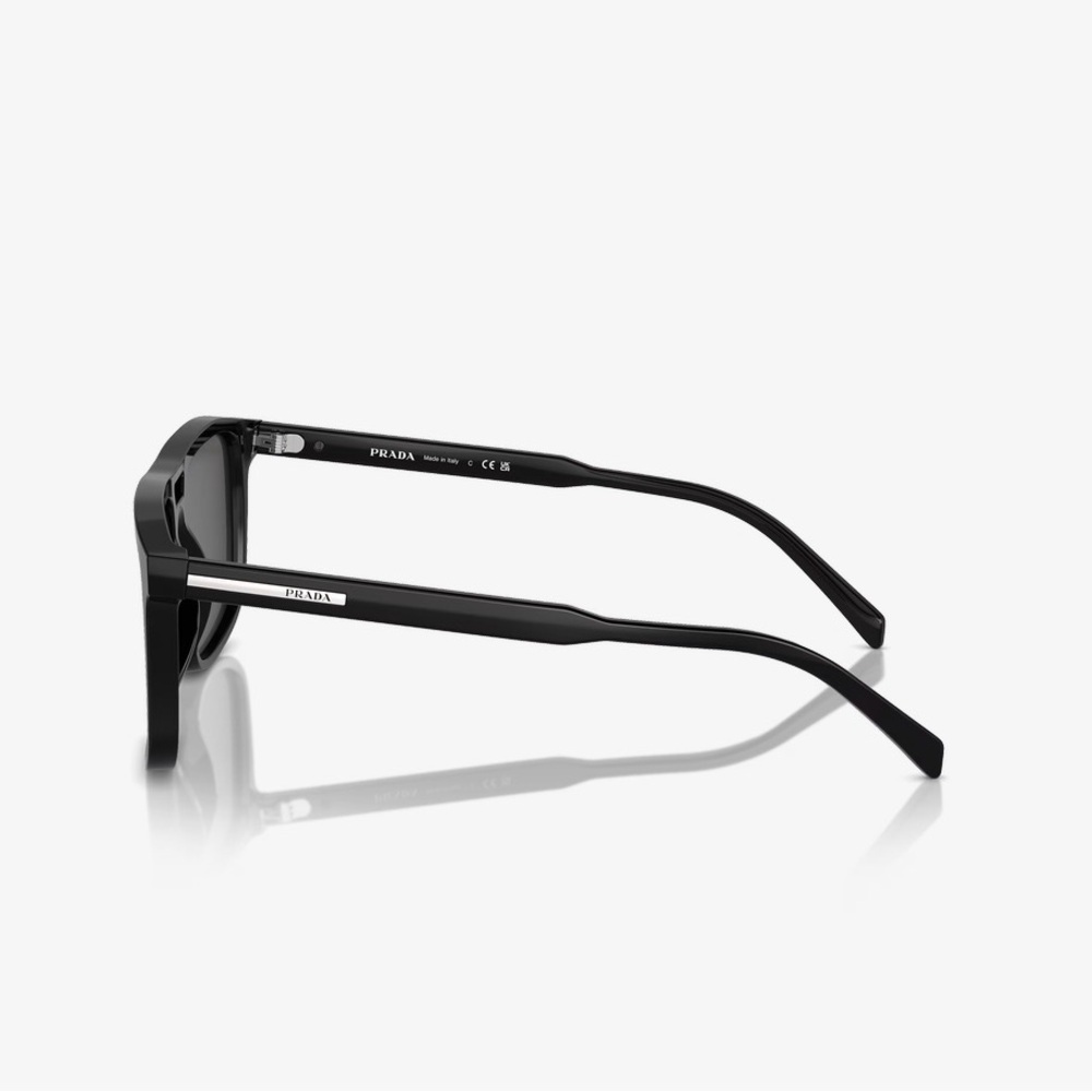 Prada Mens Women’s OPR A22S Black Frame Sunglasses Grey Lens - Picture 9 of 11